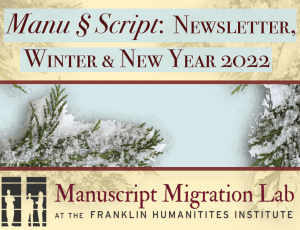 MML Newsletter: New Year, 2022